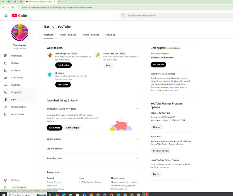 Canales Youtube Monetizados